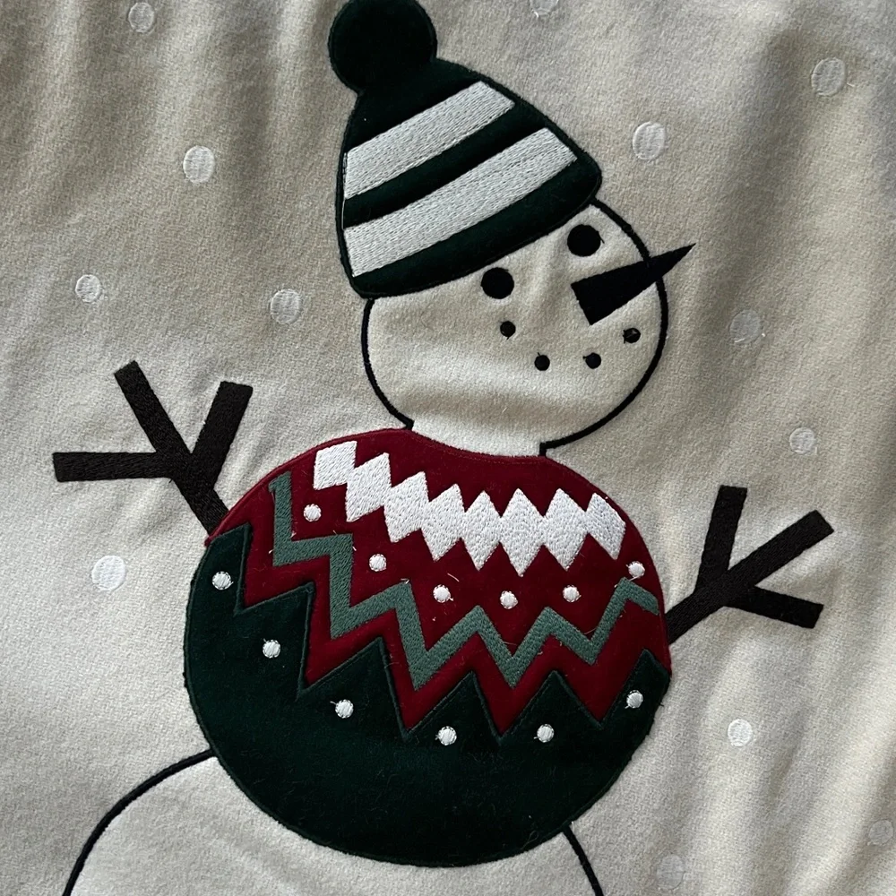 Crate&barrel Fair Isle Snowman 20